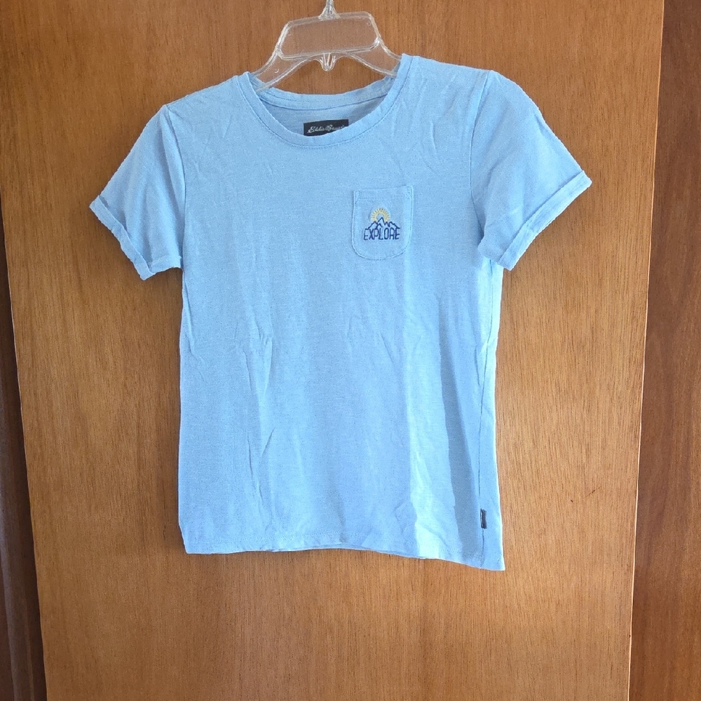 Eddie Bauer Light Blue Kids T-Shirt